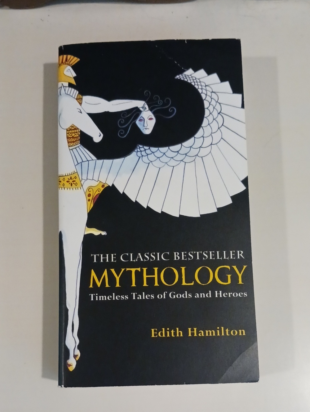 Mythology by Edith Hamilton - Black & White Cover